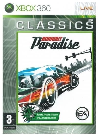 Electronic Arts Burnout Paradise Classics Xbox 360 Game